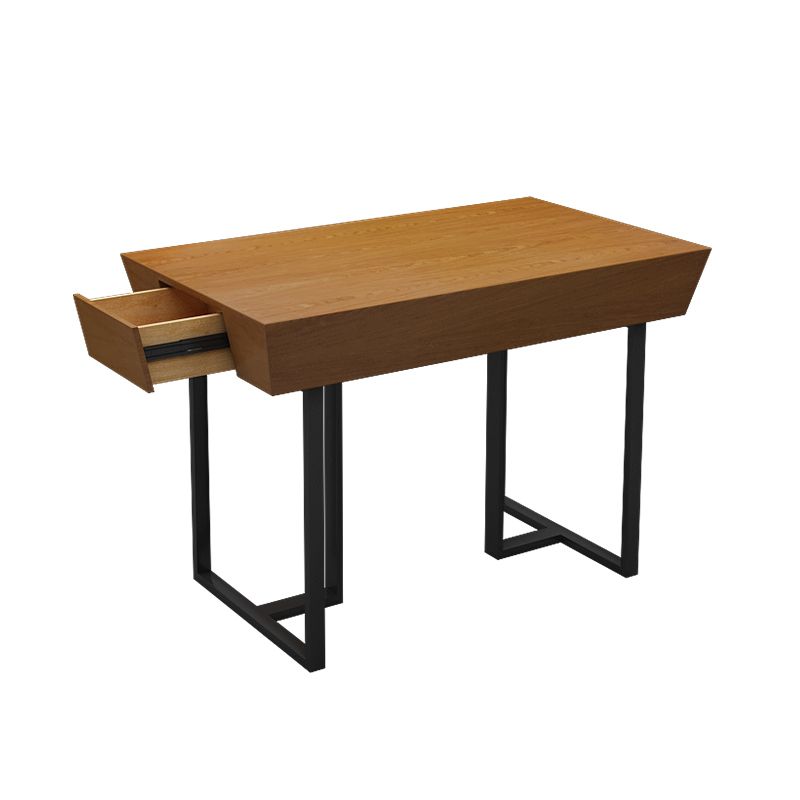 Industrial Style Dining Site Table Solid Wood Dining Room Furniture for Home Clearhalo ' dining_table' 'Dining Tables & Seating' 'Dining Tables' 'furn' 'furn_dining_table' 'Furniture' 'furniture_dining_table' 'Kitchen & Dining Furniture' 'kitchen&dining_furn' 'kitchen' 'kitchen_dining_table' 1200x1200_b66337fa-20b4-4210-885d-5df740dd05a5