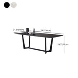 Nordic 1/4/5/6/7 Pieces Dining Set Sintered Stone Dining Table with Leather Chairs Clearhalo 'Dining Room Sets' 'Dining Tables & Seating' 'dining_room_set' 'furn' 'furn_dining_room_set' 'Furniture' 'furniture_dining_room_set' 'Kitchen & Dining Furniture' 'kitchen&dining_furn' 'kitchen' 1200x1200_b663d069-b3b4-4f62-b68a-7027b92ee85d