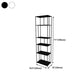 Open Metal Etagere Bookcase Modern Rectangular Shelf Bookcase Clearhalo 'Bookcases' 'Furniture' 'furniture_bookcases' 'kitchen' 'kitchen_bookcases' 'Living Room Furniture' 'Office Furniture' 1200x1200_b669c8a7-792d-4de2-a72b-7c746cfbf013