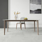 Mid-Century Rectangle Dining Table Stone Dining Table with Solid Wood Legs Clearhalo 'Dining Tables & Seating' 'Dining Tables' 'dining_table' 'furn' 'furn_dining_table' 'Furniture' 'Kitchen & Dining Furniture' 1200x1200_b669ce74-5266-4c89-8c05-7d8a2fa2166c