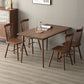 Contemporary Solid Wood Top Dining Room Furniture with Wooden 4 Legs Table Dinette Set Clearhalo 'Dining Room Sets' 'Dining Tables & Seating' 'dining_room_set' 'furn' 'furn_dining_room_set' 'Furniture' 'furniture_dining_room_set' 'Kitchen & Dining Furniture' 'kitchen&dining_furn' 'kitchen' 1200x1200_b670210c-36ff-49db-b0a6-84663cc2d960