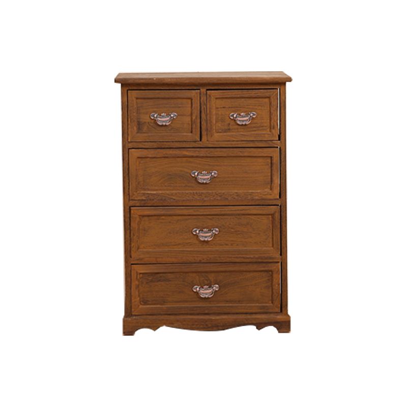 Traditional Solid Wood Lingerie Chest Vertical Storage Chest Dresser with Drawers Clearhalo 'Bedroom Furniture' 'Dressers & Chests' 'dressers_chests' 'furn' 'furn_dressers_chests' 'Furniture' 1200x1200_b6727737-cf2f-43b9-a057-444dfe168eff