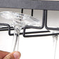 Modern Style Hanging Wine Glass Rack Metal Glass & Stemware Holder for Kitchen Clearhalo 'furn' 'furn_wine_racks' 'Furniture' 'Kitchen & Dining Furniture' 'Wine Racks' 'wine_racks' 1200x1200_b673c384-8811-4a4d-a2ba-5c08d834a30b
