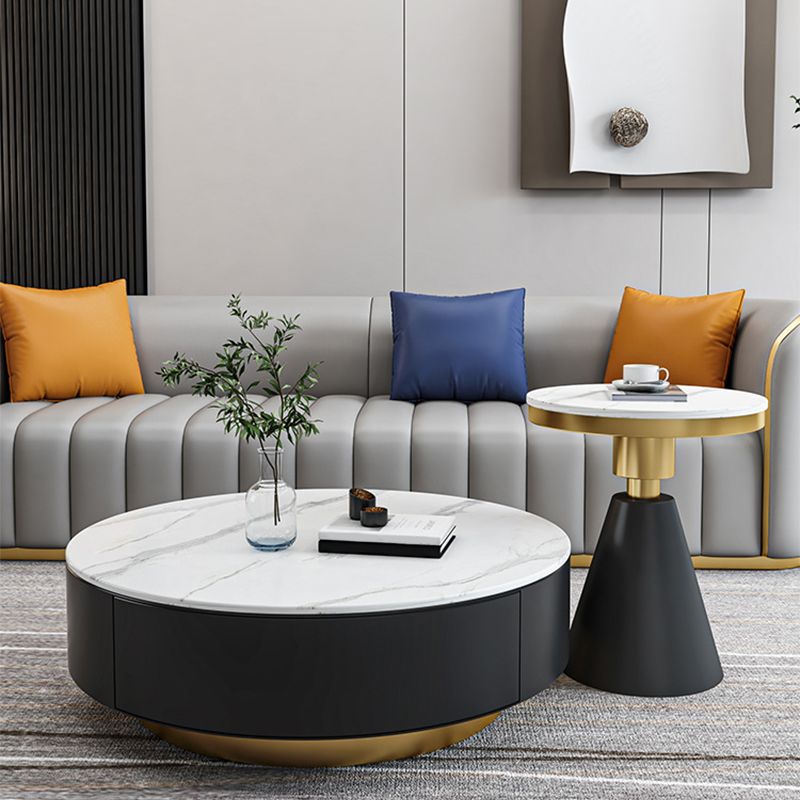 Tuxedo Arm Sofa in Grey/Blue Faux Leather Sofa with Metal Accent Clearhalo 'furn' 'furn_sofas' 'Furniture' 'Living Room Furniture' 'Sofa' 'sofas' 1200x1200_b6773331-e9f9-41ef-90ad-00103729c7eb