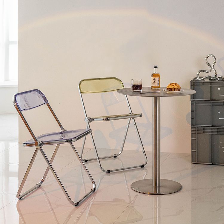 Industrial Style Silver Dining Table Stainless Steel Table for Home Use Clearhalo ' dining_table' 'Dining Tables & Seating' 'Dining Tables' 'furn' 'furn_dining_table' 'Furniture' 'furniture_dining_table' 'Kitchen & Dining Furniture' 'kitchen&dining_furn' 'kitchen' 'kitchen_dining_table' 1200x1200_b6784fd5-5f7d-4e88-a097-c935ffe309e7