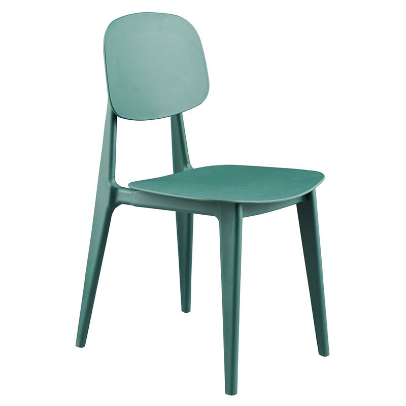 Contemporary Home Side Chair Open Back Plastic 32" H Dining Room Chair Clearhalo ' kitchen&dining_furn' 'Dining Chairs' 'Dining Tables & Seating' 'dining_chair' 'Furniture' 'furniture_dining_chair' 'Kitchen & Dining Furniture' 'kitchen' 1200x1200_b67e3b19-ebf0-4385-a807-d4a4474e75c0