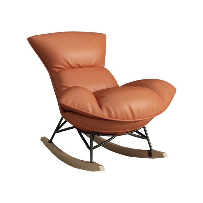 26.7 "L X37.4" W X32.2 "H Sewn Pillow Back Sled Stoel voor de woonkamer