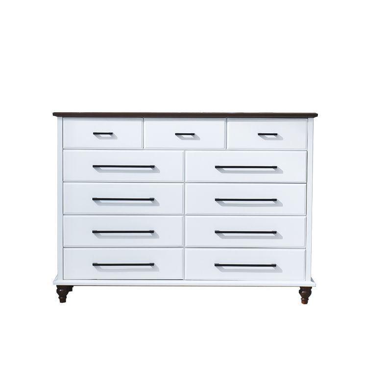 5/7/8 tiroirs de rangement en bois blanc coffre de rangement moderne commode de rangement de style moderne