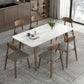 Modern Style Sintered Stone Dining Table 4 Legs Rectangular Table in Grey Clearhalo ' dining_table' 'Dining Tables & Seating' 'Dining Tables' 'furn' 'furn_dining_table' 'Furniture' 'furniture_dining_table' 'Kitchen & Dining Furniture' 'kitchen&dining_furn' 'kitchen' 'kitchen_dining_table' 1200x1200_b682f191-dc93-4c1a-9357-7f1fb7644da4