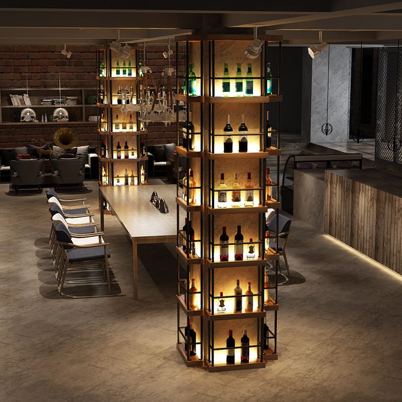 工業用ワインボトルホルダー金属ワインラックボトル用バー