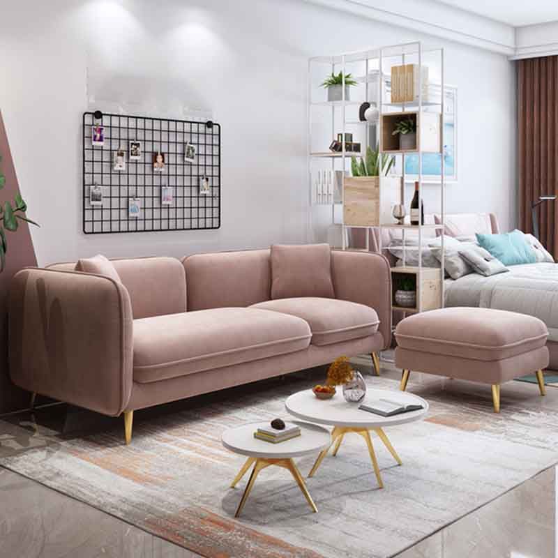 Tight Back Square Arm Ultra-Modern Sofa with Hair Pin Legs for Apartment Clearhalo 'furn' 'furn_sofas' 'Furniture' 'furniture_sofas' 'kitchen' 'kitchen_sofas' 'Living Room Furniture' 'Sofa' 'sofas' 1200x1200_b6878f70-e605-400c-8845-ea5335f96d11