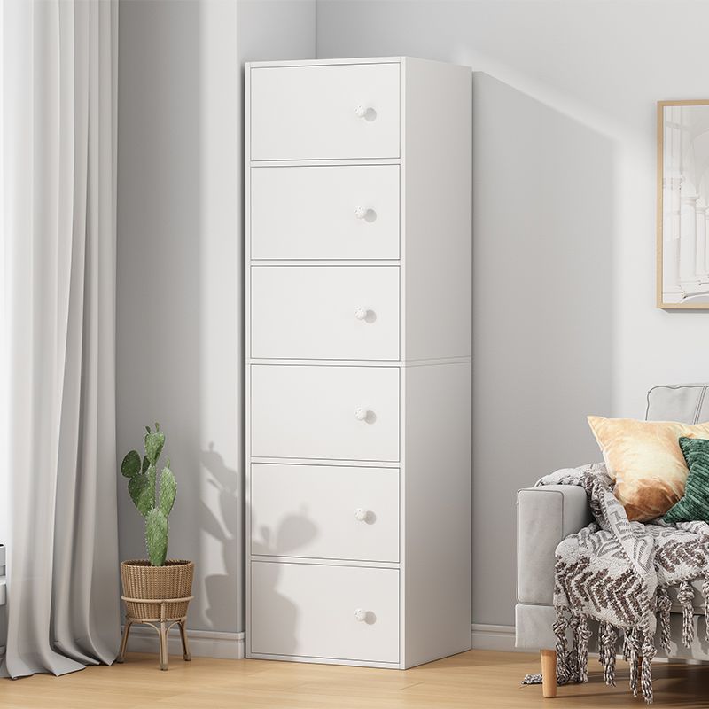 Contemporary Rectangle Storage Cabinet with Wooden Knobs Doors Clearhalo 'Cabinets & Chests' 'cabinets_chests' 'furn' 'furn_cabinets_chests' 'Furniture' 'Living Room Furniture' 1200x1200_b689df87-4a15-4016-88e6-0d86eeddb8b1