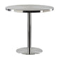 Metal Industrial Round Dining Table Steel Top Table with Pedestal Base Clearhalo 'Dining Tables & Seating' 'Dining Tables' 'dining_table' 'furn' 'furn_dining_table' 'Furniture' 'furniture_dining_table' 'Kitchen & Dining Furniture' 1200x1200_b68f8770-85fb-4d3a-aaa1-2ceee8d1e82d
