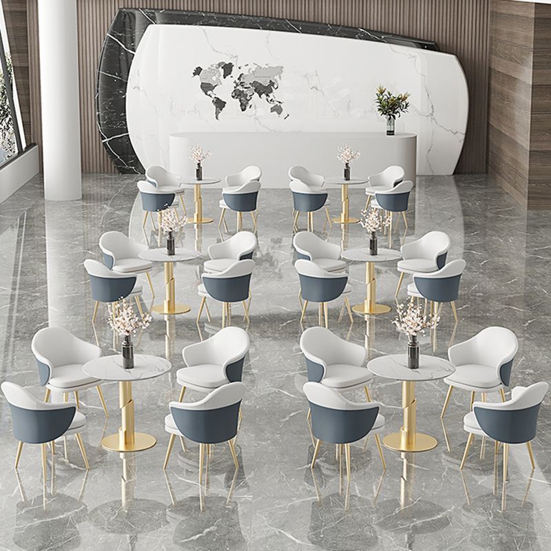 Traditional Luxury Dining Table White Stone Center Top Round Dining Table Clearhalo 'Dining Tables & Seating' 'Dining Tables' 'dining_table' 'furn' 'furn_dining_table' 'Furniture' 'furniture_dining_table' 'Kitchen & Dining Furniture' 'kitchen' 'kitchen_dining_table' 1200x1200_b69216db-bf05-4e34-b312-1e00fa3a98e7