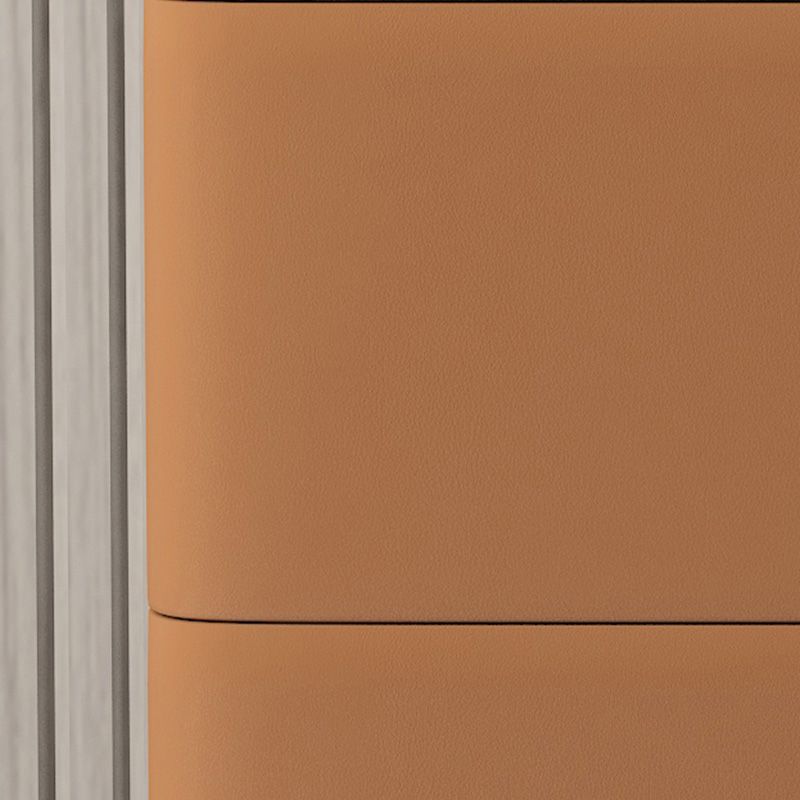 Contemporary Solid Wood Nightstand 23" Tall Night Table with Glass Top Clearhalo 'Bedroom Furniture' 'furn' 'furn_night_stand' 'Furniture' 'night_stand' 'Nightstands' 1200x1200_b695bfec-39d6-4060-b7b7-88fbf14a1e95