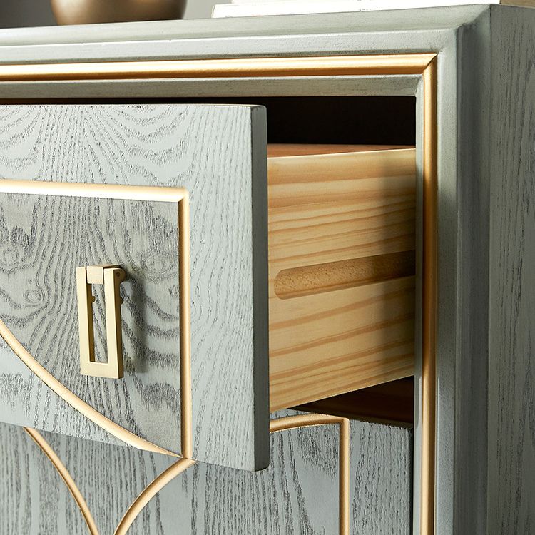 Classic Glam Storage Chest Dresser Solid Wood Storage Chest , 15.21 Inch Width Clearhalo 'Bedroom Furniture' 'Dressers & Chests' 'dressers_chests' 'furn' 'furn_dressers_chests' 'Furniture' 1200x1200_b695fd41-d3af-486b-8bff-1bbf11dd741b