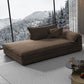 Glam Cushioned Chaise Lounge Recessed Arms Chaise with Three Pillows for Bedroom Clearhalo 'Chairs & Seating' 'Chaise Lounge' 'chaise_lounge' 'furn' 'furn_chaise_lounge' 'Furniture' 'Living Room Furniture' 1200x1200_b69be9c0-32f3-4d67-abd5-516a8ba45233
