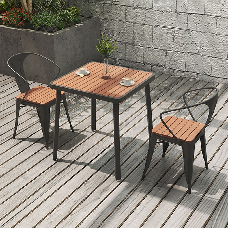 Industrial Style Dining Room Table 4 Metal Base Table for Home Kitchen Dinner Clearhalo ' dining_table' 'Dining Tables & Seating' 'Dining Tables' 'furn' 'furn_dining_table' 'Furniture' 'furniture_dining_table' 'Kitchen & Dining Furniture' 'kitchen&dining_furn' 'kitchen' 'kitchen_dining_table' 1200x1200_b69ccedc-a6ec-44e6-9d38-f6cb56fc8c60