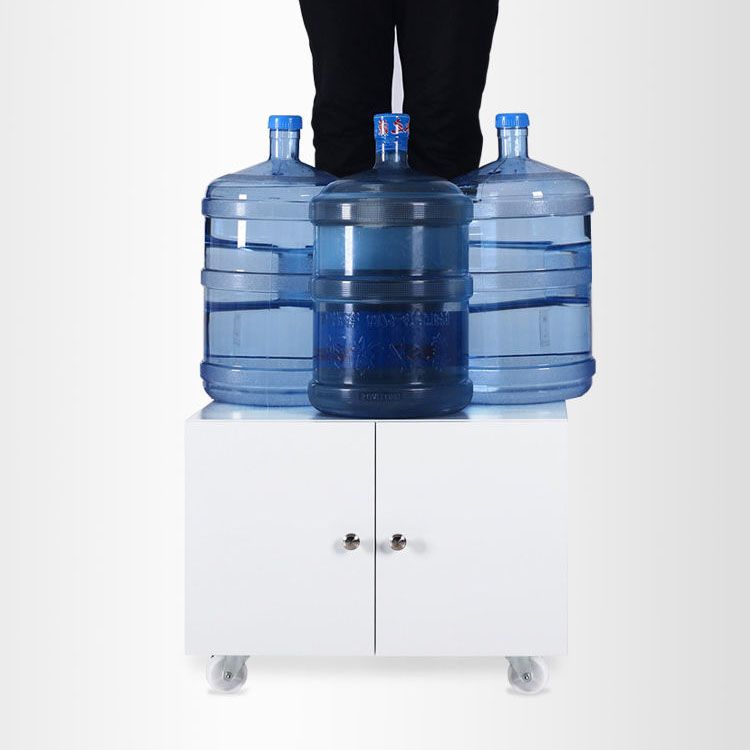 Archivo de almacenamiento de gabinete de acero moderno con castores para el hogar y la oficina