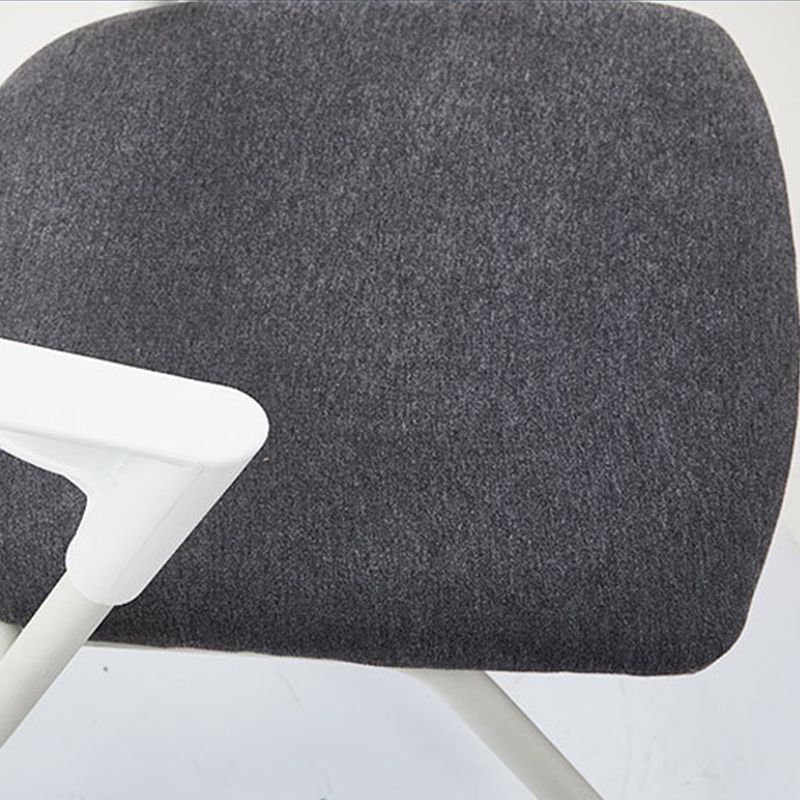 モダンスタイルの会議椅子腕付き金属フレームオフィス椅子