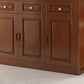 3-drawer Solid Wood Cabinet 15.74" Wide Accent Cabinet Doors Clearhalo 'Cabinets & Chests' 'cabinets_chests' 'furn' 'furn_cabinets_chests' 'Furniture' 'Living Room Furniture' 1200x1200_b6a3fd8f-43cd-4283-86a7-6d74331f8838