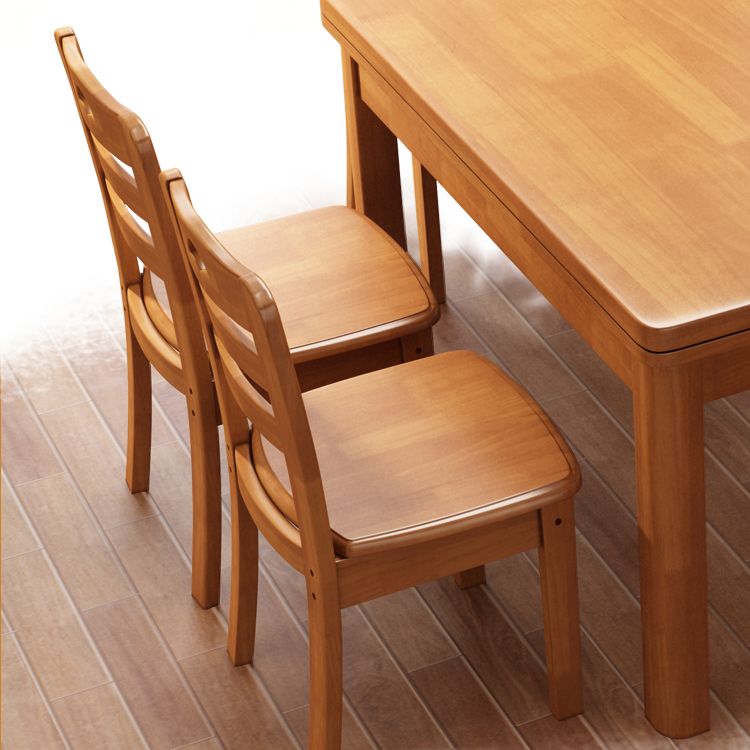 Contemporary Dining Table Sets with Solid Wood Dining Table and Chairs Clearhalo 'Dining Room Sets' 'Dining Tables & Seating' 'dining_room_set' 'furn' 'furn_dining_room_set' 'Furniture' 'furniture_dining_room_set' 'Kitchen & Dining Furniture' 'kitchen&dining_furn' 'kitchen' 1200x1200_b6a4b7ec-f8bb-4fed-8151-d3f41aa66659