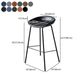 Industrial Indoor Barstool Iron Distressed Quilted Tall Stool with Leather Seat Clearhalo 'Bar Furniture' 'Bar Stools' 'bar_stools' 'furn' 'furn_bar_stools' 'furniture_bar_stools' 'Kitchen & Dining Furniture' 'kitchen&dining_furn' 'kitchen' 'kitchen_furn' Furniture' 1200x1200_b6a8d34c-0013-46ec-a97e-62debfb12956