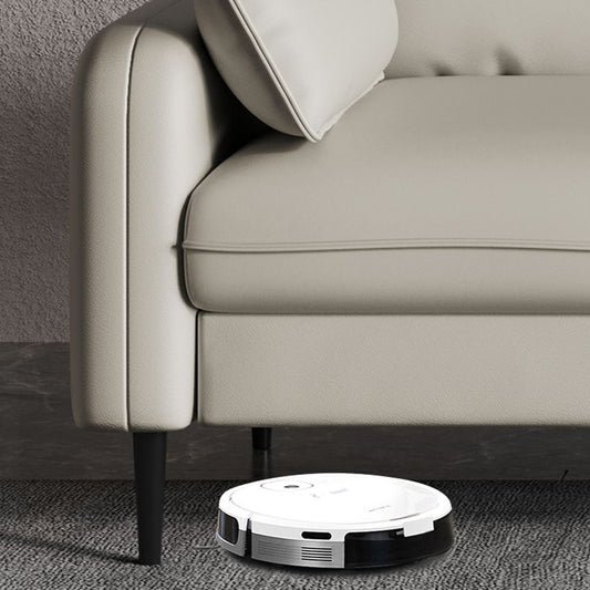 Modern Leather Standard Sofa Stain Resistant Settee with Legs