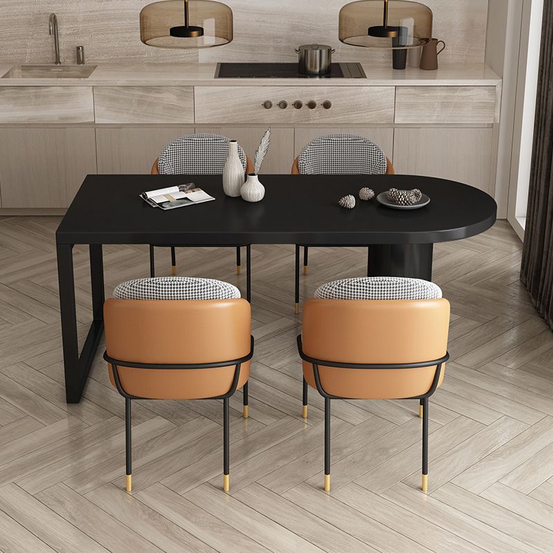 Free Form Table for Restaurant Modern Dining Table with Double Pedestal Base Clearhalo ' dining_table' 'Dining Tables & Seating' 'Dining Tables' 'furn' 'furn_dining_table' 'Furniture' 'furniture_dining_table' 'Kitchen & Dining Furniture' 'kitchen&dining_furn' 'kitchen' 'kitchen_dining_table' 1200x1200_b6affdf1-3bf7-45d1-9e9b-32c1281fbbba