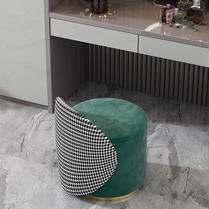 Glam Style Velvet Dining Armless Chair Metal Dining Chairs for Home Use Clearhalo 'Dining Chairs' 'Dining Tables & Seating' 'dining_chair' 'furn' 'furn_dining_chair' 'Furniture' 'furniture_dining_chair' 'Kitchen & Dining Furniture' 1200x1200_b6b2e50a-a5e7-4662-ae16-36a97a973640