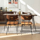 Industrial Rectangle 4-foot Home Furniture Solid Wood Dining Table for Home Clearhalo ' dining_table' 'Dining Tables & Seating' 'Dining Tables' 'furn' 'furn_dining_table' 'Furniture' 'furniture_dining_table' 'Kitchen & Dining Furniture' 'kitchen&dining_furn' 'kitchen' 'kitchen_dining_table' 1200x1200_b6b46806-ed94-4925-89a0-25710db7cb6e