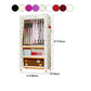 Modern Storage Cabinet for Home Matte Finish Cabinet with Wooden Frame