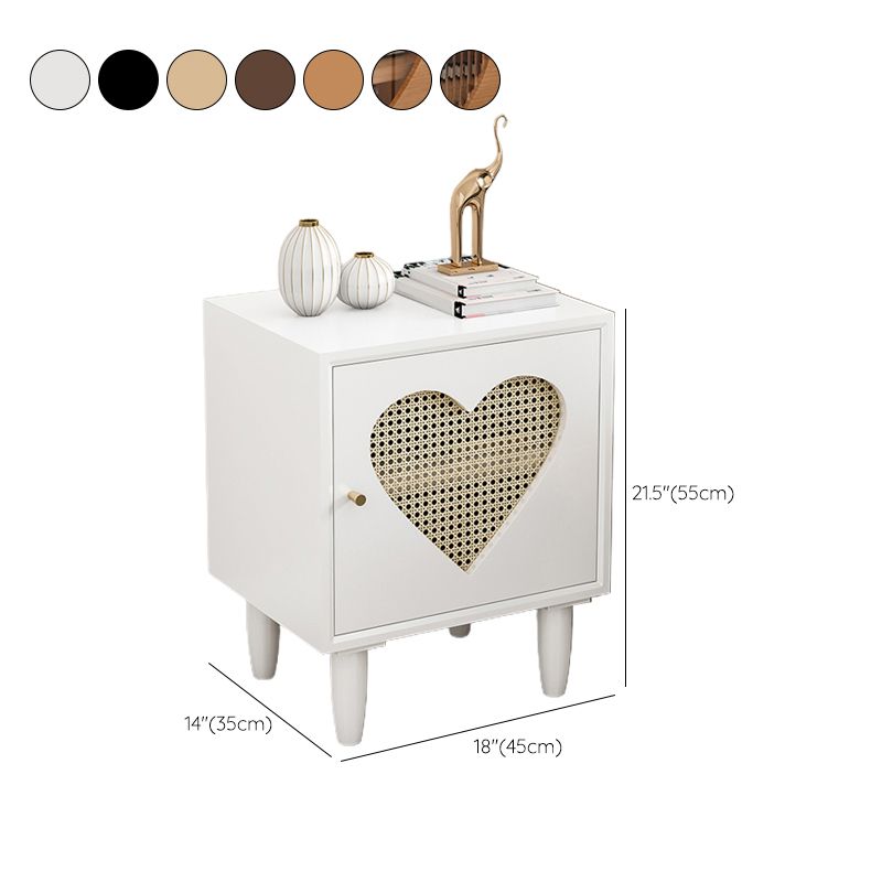 コンテンポラリーウッドベッドサイドキャビネットアンティークフィニッシュベッドナイトスタンド