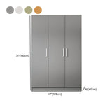 Armate di armadio in stile contemporaneo Combinazione in legno per la camera da letto