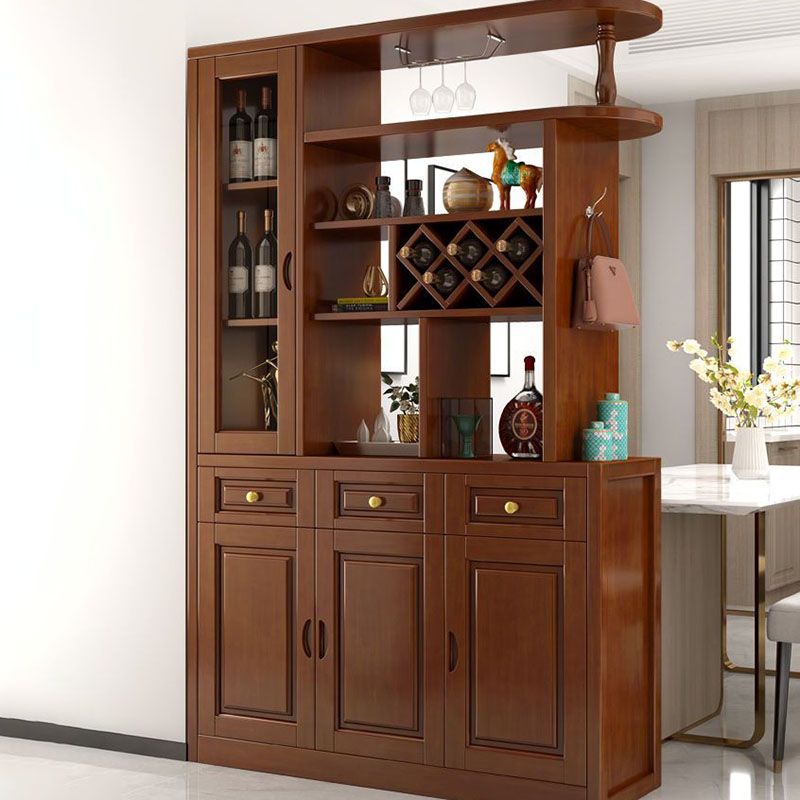 3-drawer Solid Wood Cabinet 15.74" Wide Accent Cabinet Doors Clearhalo 'Cabinets & Chests' 'cabinets_chests' 'furn' 'furn_cabinets_chests' 'Furniture' 'Living Room Furniture' 1200x1200_b6bacefe-87d5-4af7-b503-96a087824c45