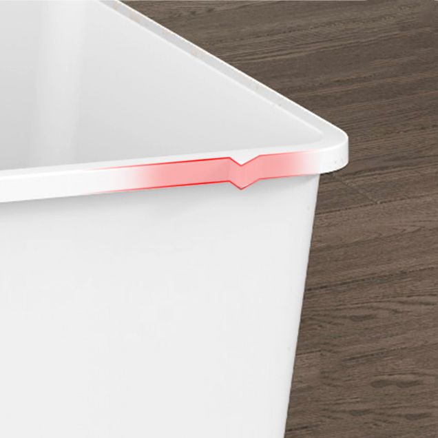 6-drawer Modern Plastic Storage Cabinet Non-Hanging Wardrobe Armoire