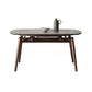 Modern Stone Dining Table 4 Ash Legs Dining Table for Dining Room