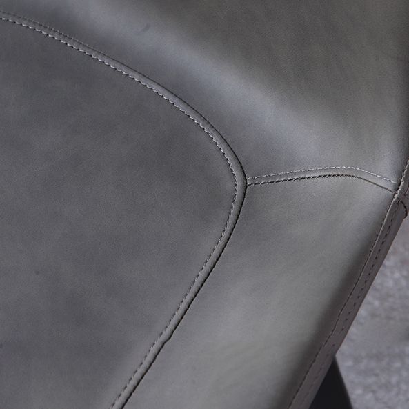 Contemporary Kitchen Dining Side Chair Leather Armless Dining Chairs Clearhalo 'Dining Chairs' 'Dining Tables & Seating' 'dining_chair' 'furn' 'furn_dining_chair' 'Furniture' 'furniture_dining_chair' 'Kitchen & Dining Furniture' 1200x1200_b6be4855-cd5f-4a45-9abc-324b77b2f0a0