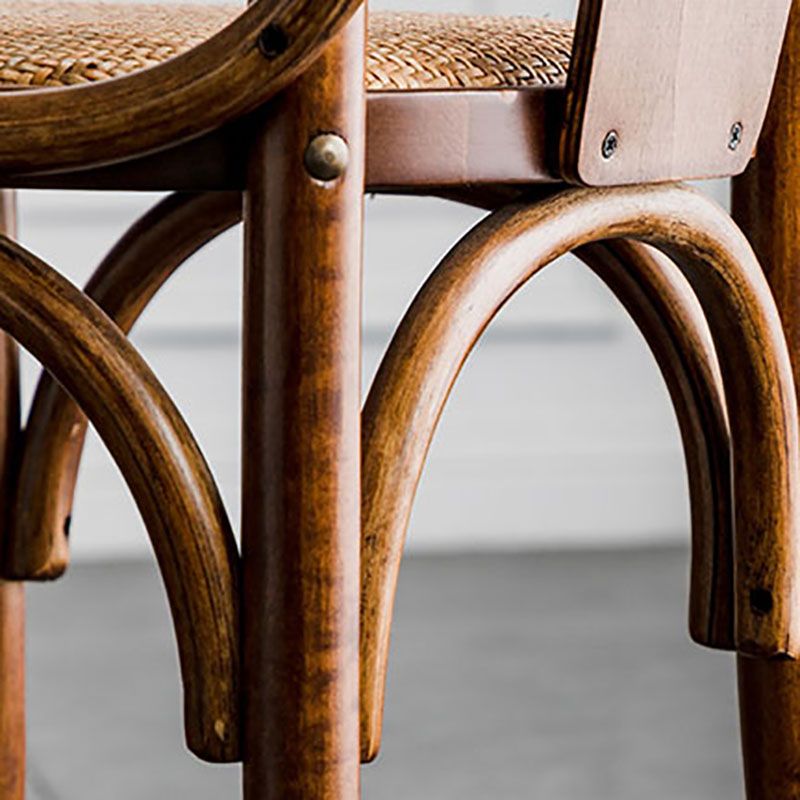 Wood Dining Room Chairs Traditional Style Windsor Back Arm Chair