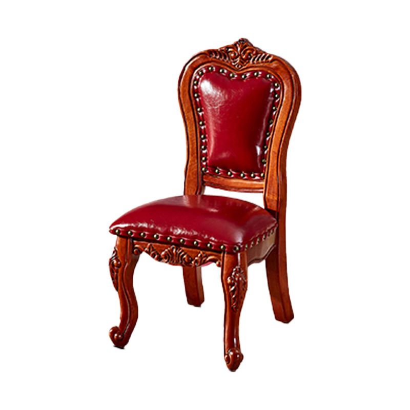 Traditional Style Dining Chair Kitchen Armless Side Chairs with Wooden Legs Clearhalo ' kitchen&dining_furn' 'Dining Chairs' 'Dining Tables & Seating' 'dining_chair' 'furn' 'furn_dining_chair' 'Furniture' 'furniture_dining_chair' 'Kitchen & Dining Furniture' 'kitchen' 1200x1200_b6be6578-2c57-415a-836c-d85115c94569