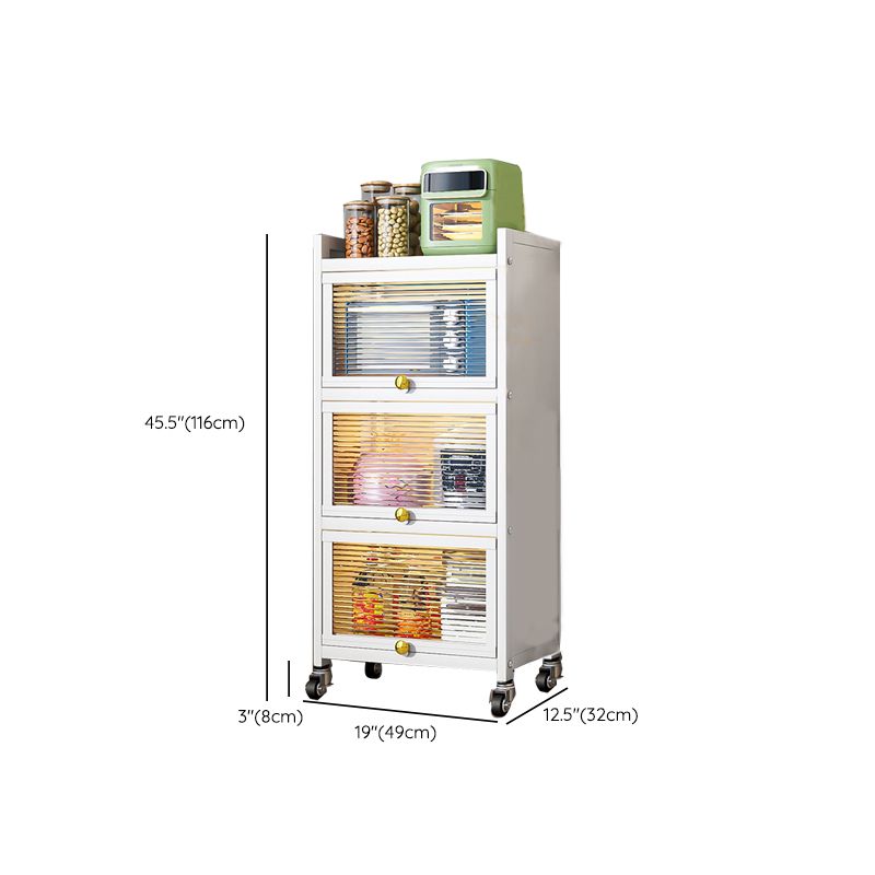 Zeitgenössisches Sideboard -Buffet Metal Speiseserver für Esszimmer