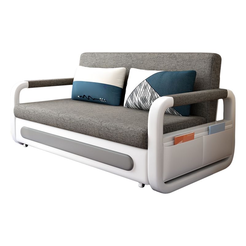 35" Wide Contemporary Sleeper Sofa Futon Storage Sleeper Sofa Clearhalo 'furn' 'furn_futons' 'Furniture' 'Futons & Daybeds' 'Futons' 'Living Room Furniture' 1200x1200_b6c3e83f-8026-4b31-a255-56bddf2bea0a