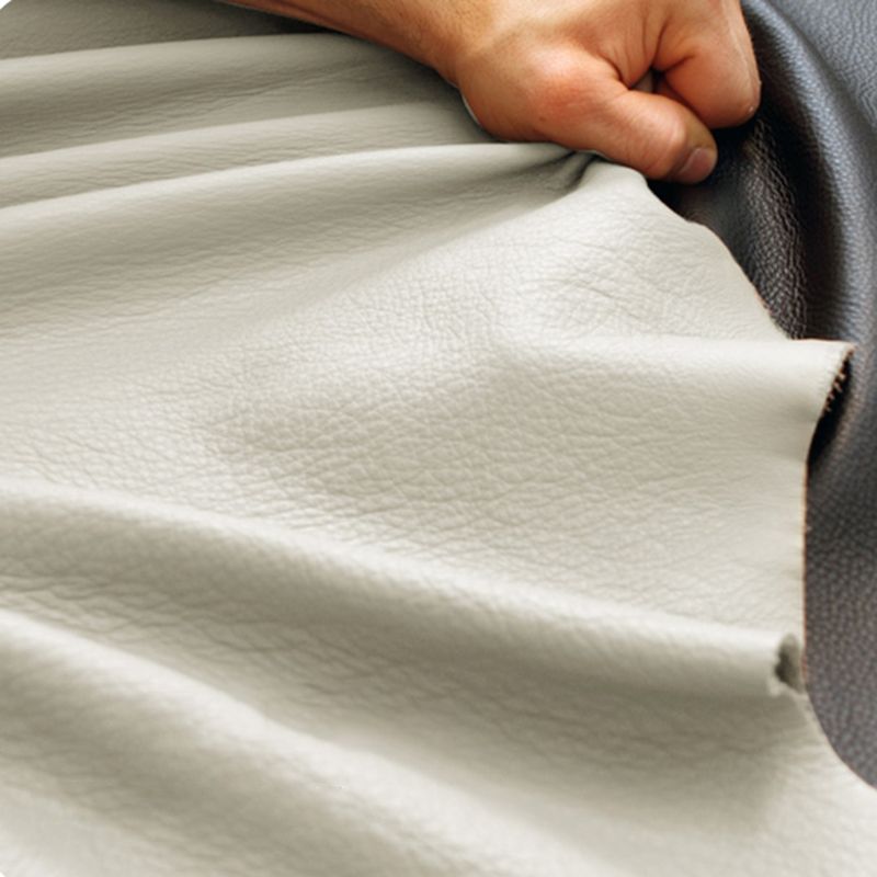 Contemporary Genuine Leather Cushions Sofa 36.61"High Pillow Top Arm Sofa,White Clearhalo 'furn' 'furn_sectionals' 'Furniture' 'furniture_sectionals' 'kitchen' 'kitchen_sectionals' 'Living Room Furniture' 'Sectionals' 1200x1200_b6c40878-bc97-43b4-b312-c6a21a65f668