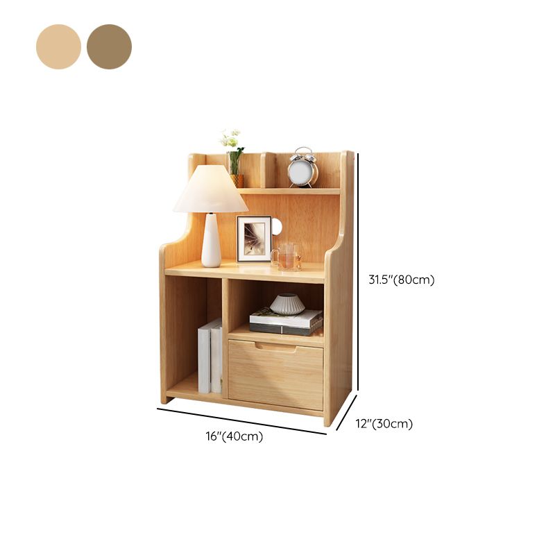 Modernes Bett Nachttisch Masster Holz Akzenttisch Nachttisch mit Schublade