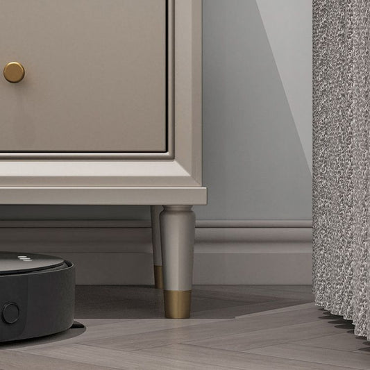 Modernism Accent Table Nightstand Storage Drawer Bed Nightstand with 8/9 Drawers for Home