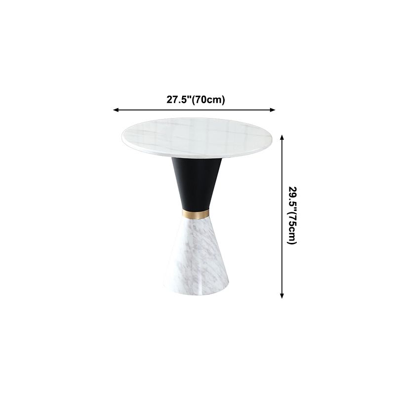 Round Stone Dining Table Traditional Luxury Dining Room Collection with Pedestal Base Clearhalo ' dining_table' 'Dining Tables & Seating' 'Dining Tables' 'furn' 'furn_dining_table' 'Furniture' 'furniture_dining_table' 'Kitchen & Dining Furniture' 'kitchen&dining_furn' 'kitchen' 'kitchen_dining_table' 1200x1200_b6d02043-1ffe-4d7f-ba34-7bfafe5aecec