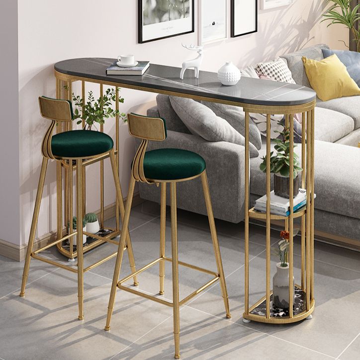 Glam Style ovale bartafel 1/3 stuks stenen aanrechttafel voor binnen