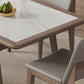1/5/7 Pieces Modern Rectangle Sintered Stone Dining Set for Home