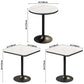 Industrial Dining Room Table White Sintered Stone Table with Black Metal Base Clearhalo ' dining_table' 'Dining Tables & Seating' 'Dining Tables' 'furn' 'furn_dining_table' 'Furniture' 'furniture_dining_table' 'Kitchen & Dining Furniture' 'kitchen&dining_furn' 'kitchen' 'kitchen_dining_table' 1200x1200_b6d9a151-5670-4a56-8afb-e8c3ec1e7e80