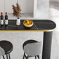 Industrial Bar Table Stone Top Pub Table with Iron Base for Dining Room Clearhalo 'Bar Furniture' 'Bar Tables' 'bar_tables' 'furn' 'furn_bar_tables' 'Furniture' 'furniture_bar_tables' 'Kitchen & Dining Furniture' 'kitchen&dining_furn' 'kitchen' 1200x1200_b6da4ac2-0f46-4bd0-a980-ff5413ca1d5e
